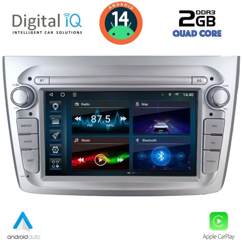 DIGITAL IQ BLD 257_CPA (7 DECK) MULTIMEDIA SYSTEM for ALFA ROMEO MITO mod. 2008-2018