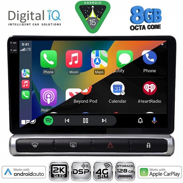 DIGITAL IQ BXF 11093H_CPAA (9inc) MULTIMEDIA TABLET for CITROEN C3 - DS3 mod. 2016> High Version
