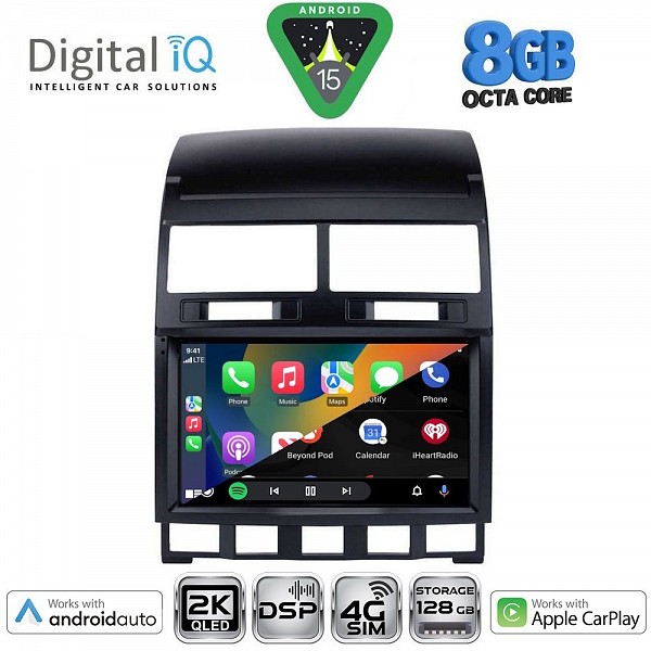 DIGITAL IQ BXF 11765_CPAA (9inc) MULTIMEDIA TABLET for VW TOUAREG mod. 2003-2011
