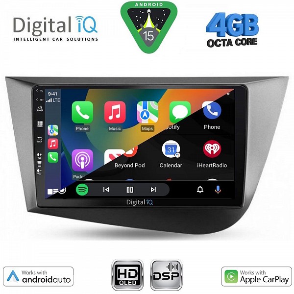 DIGITAL IQ BXF 6574_CPAA (9inc) MULTIMEDIA TABLET for SEAT LEON mod. 2005-2012