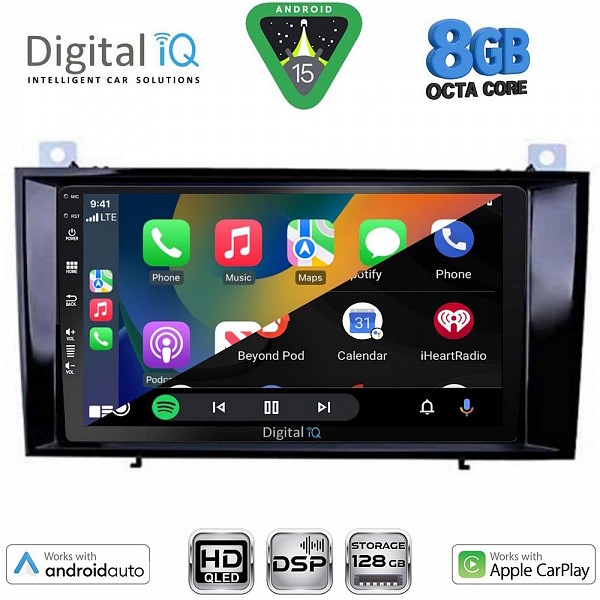 DIGITAL IQ BXF 7428_CPAA (8inc) MULTIMEDIA TABLET for MERCEDES SLK R171 mod. 2004-2010
