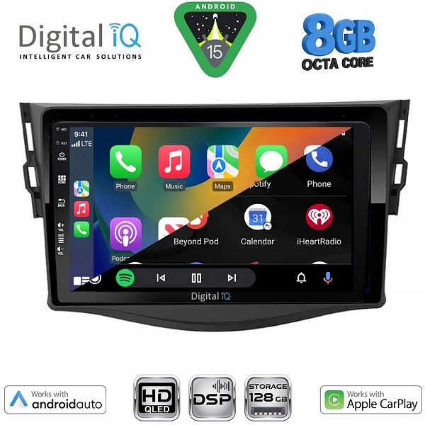 DIGITAL IQ BXF 7731_CPAA (9inc) MULTIMEDIA TABLET for TOYOTA RAV 4 mod. 2006-2012