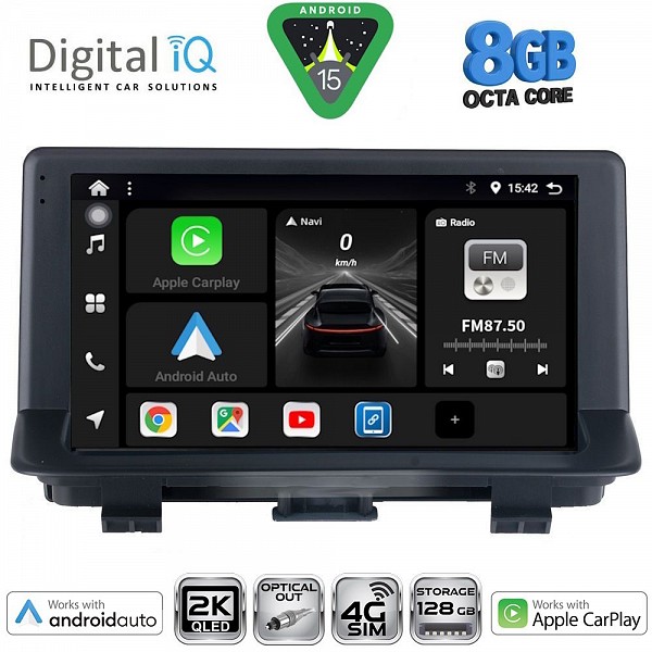 DIGITAL IQ BXK 20012_CPAA (9inc) MULTIMEDIA TABLET for AUDI Q3 mod. 2012-2018 (High Version)