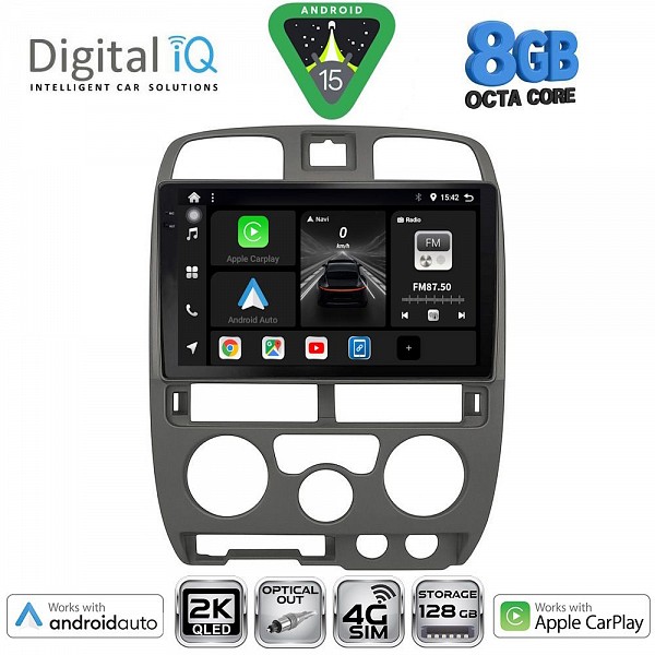 DIGITAL IQ BXK 20253GR_CPAA (9inc) MULTIMEDIA TABLET for ISUZU D-MAX mod. 2002-2008 (GREY)