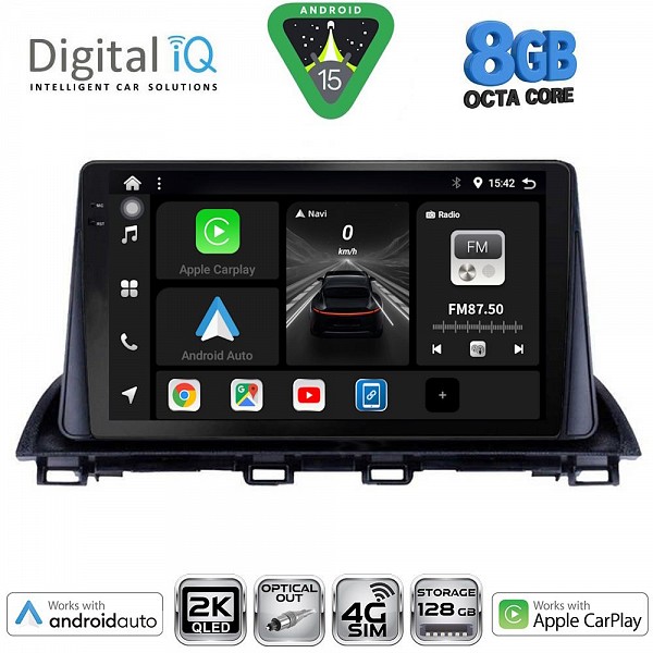 DIGITAL IQ BXK 20367_CPAA (9inc) MULTIMEDIA TABLET for MAZDA 3 mod. 2014-2019