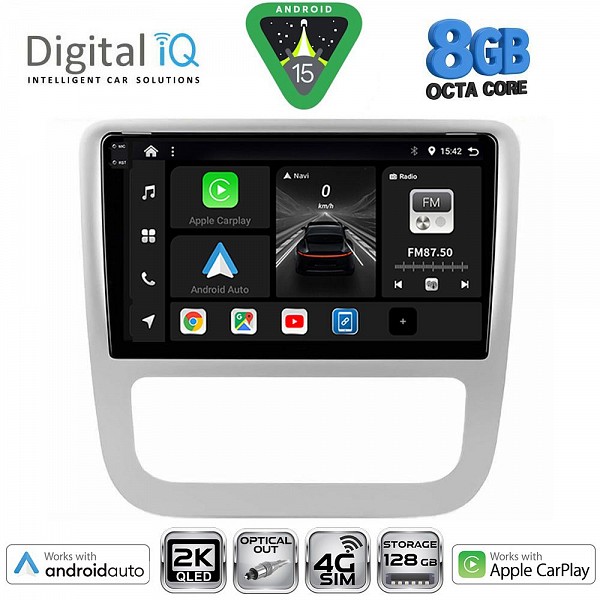 DIGITAL IQ BXK 20751_CPAA CLIMA (9inc) MULTIMEDIA TABLET for VW EOS mod. 2006> - SCIROCCO mod. 2011-2014