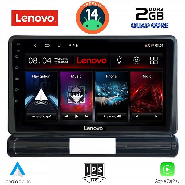 Digital iQ LENOVO LVD 2093M_CPA (9inc) MULTIMEDIA TABLET for CITROEN C3 - DS3 mod. 2016> Med Version