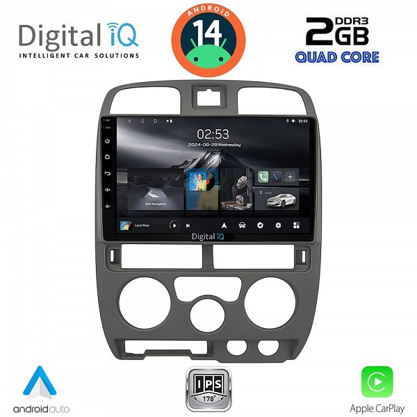 DIGITAL IQ RSB 1253GR_CPA (9inc) MULTIMEDIA TABLET for ISUZU D-MAX mod. 2002-2008 (GREY)