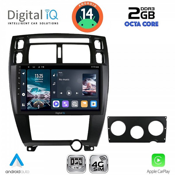 DIGITAL IQ RTG 4241BL_CPA (10inc) MULTIMEDIA TABLET for HYUNDAI TUCSON mod. 2004-2010 (BLACK)