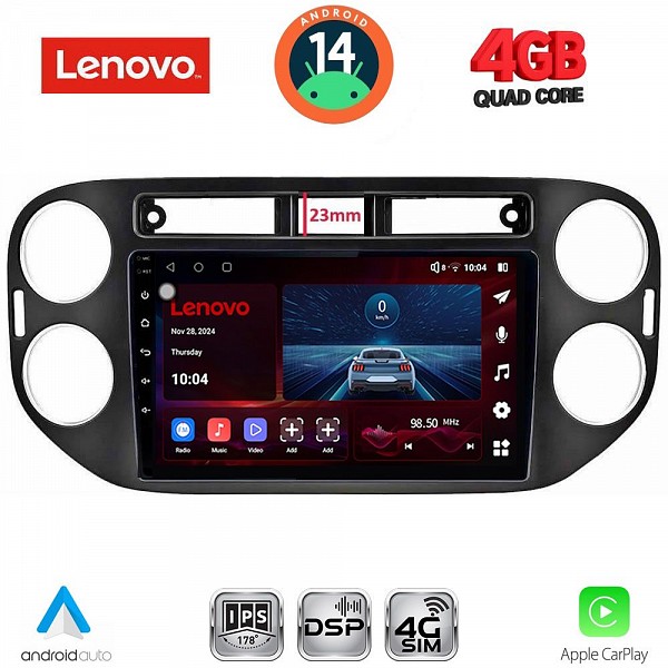 Digital iQ LENOVO SSV 8760BL_CPA (9inc) MULTIMEDIA TABLET for VW TIGUAN mod. 2011-2016 (BLACK)