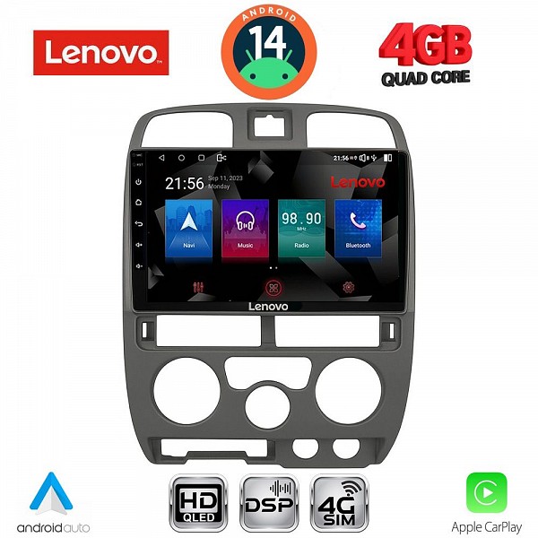 Digital iQ LENOVO SSX 9253GR_CPA (9inc) MULTIMEDIA TABLET for ISUZU D-MAX mod. 2002-2008 (GREY)