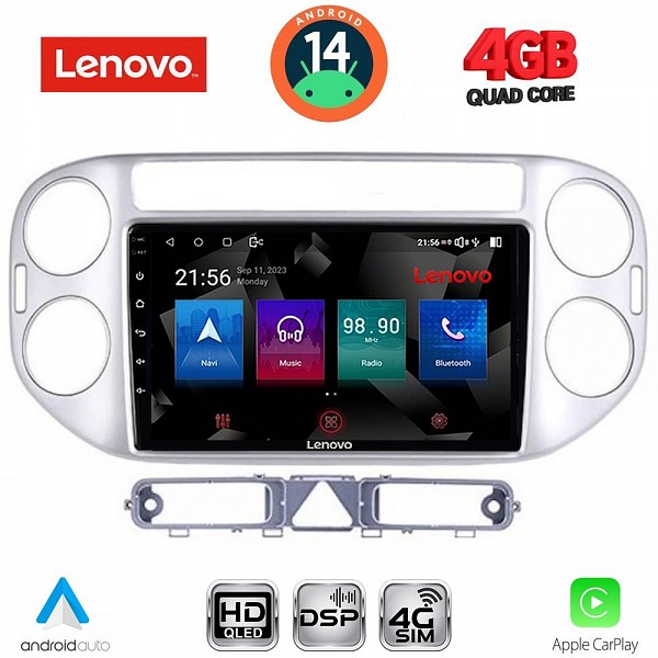 Digital iQ LENOVO SSX 9759SL_CPA (9inc) MULTIMEDIA TABLET for VW TIGUAN mod. 2004-2011 (SILVER)