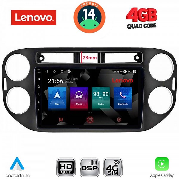 Digital iQ LENOVO SSX 9760BL_CPA (9inc) MULTIMEDIA TABLET for VW TIGUAN mod. 2011-2016 (BLACK)