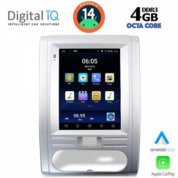 Digital iQ DIQ BXD 5967_CPAA TESLA STYLE for NISSAN XTRAIL mod. 2007-2014