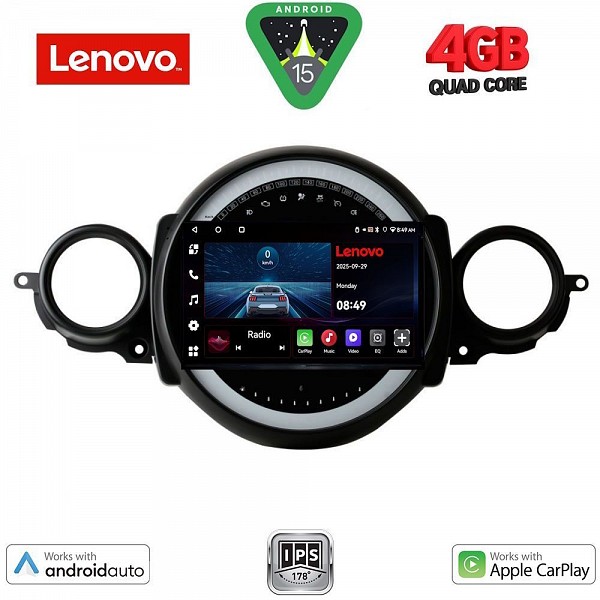 Digital iQ LENOVO LVE 8064_CPAA (9inc) MULTIMEDIA TABLET for MINI COOPER (R56-R57) mod. 2006-2014 - CLUBMAN (R55) mod. 2007-2014