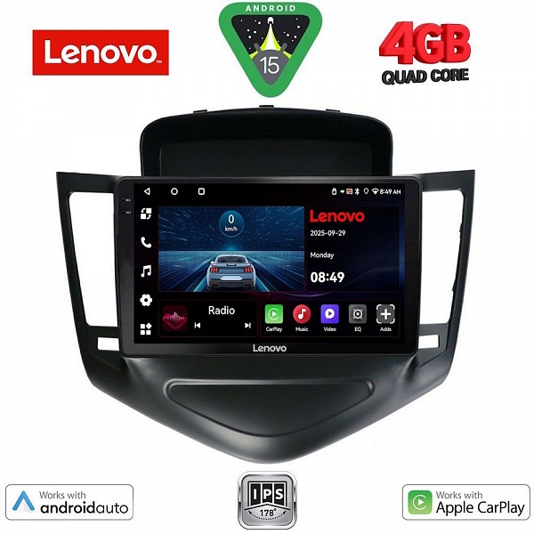 Digital iQ LENOVO LVE 8076_CPAA (9inc) MULTIMEDIA TABLET for CHEVROLET CRUZE mod. 2008-2012