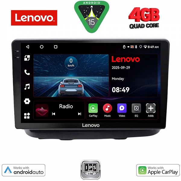 Digital iQ LENOVO LVE 8135_CPAA (10inc) MULTIMEDIA TABLET for FIAT DOBLO mod. 2002-2009