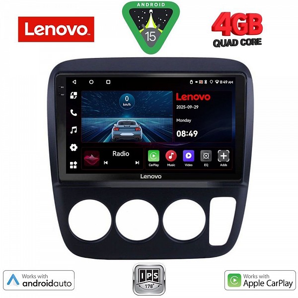 Digital iQ LENOVO LVE 8196_CPAA A/C (9inc) MULTIMEDIA TABLET for HONDA CRV mod. 1996-2006
