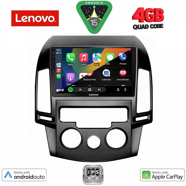 Digital iQ LENOVO LVE 8231_CPAA A/C (9inc) MULTIMEDIA TABLET for HYUNDAI i30 mod. 2007-2012