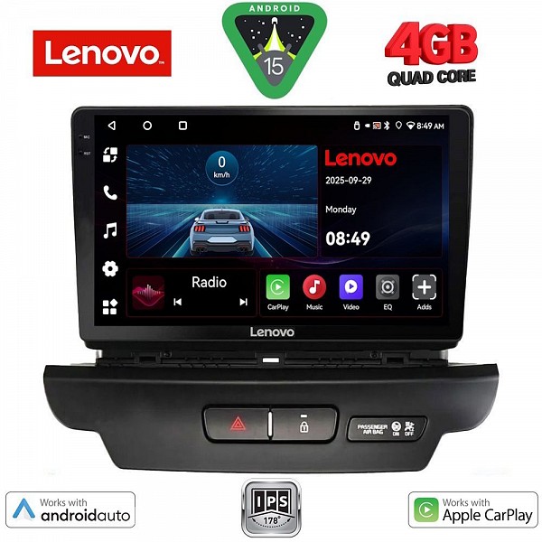 Digital iQ LENOVO LVE 8304_CPAA (9inc) MULTIMEDIA TABLET for KIA CEED - XCEED mod. 2018-2022