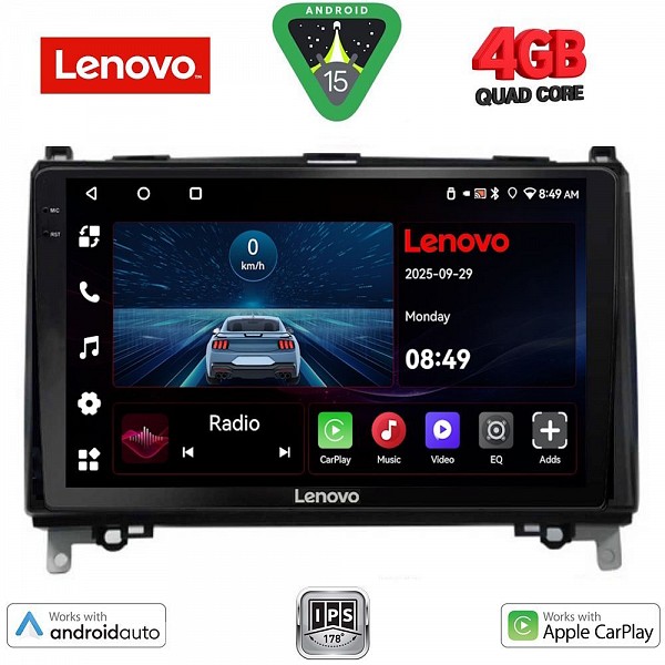 Digital iQ LENOVO LVE 8400_CPAA (9inc) MULTIMEDIA TABLET for MERCEDES A ? B -SPRINTER ? VITO mod. 2007>