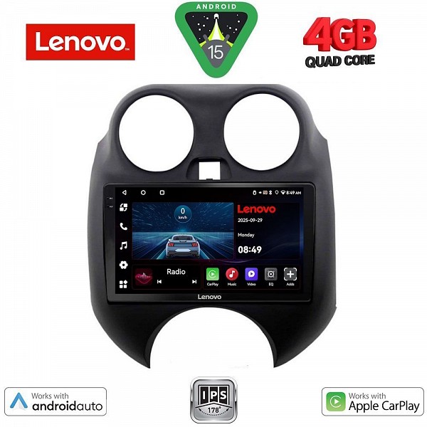 Digital iQ LENOVO LVE 8459_CPAA (9inc) MULTIMEDIA TABLET for NISSAN MICRA mod. 2010-2014