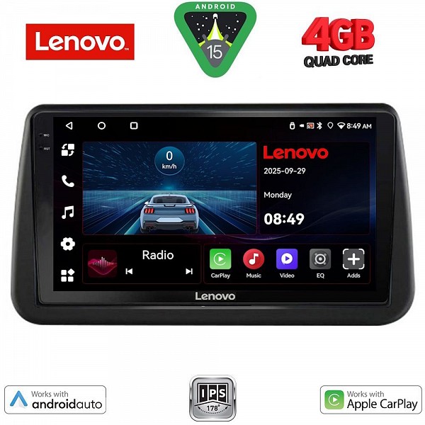 Digital iQ LENOVO LVE 8494_CPAA (9inc) MULTIMEDIA TABLET for OPEL MERIVA mod. 2010-2017