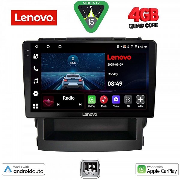 Digital iQ LENOVO LVE 8664_CPAA (9inc) MULTIMEDIA TABLET for SUBARU FORESTER - IMPREZA mod. 2019>