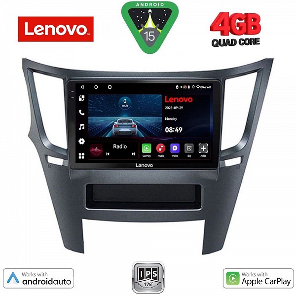 Digital iQ LENOVO LVE 8667_CPAA (9inc) MULTIMEDIA TABLET for SUBARU LEGACY ? OUTBACK mod. 2009-2014