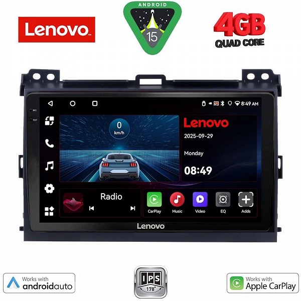 Digital iQ LENOVO LVE 8723_CPAA (9inc) MULTIMEDIA TABLET for TOYOTA LANDCRUISER mod. 2002-2008