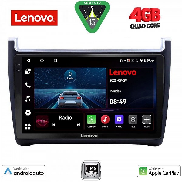 Digital iQ LENOVO LVE 8757_CPAA (9inc) MULTIMEDIA TABLET for VW POLO mod. 2014-2017