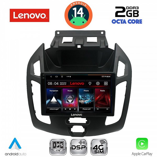 Digital iQ LENOVO LVF 5176_CPA (9inc) MULTIMEDIA TABLET for FORD TRANSIT CONNECT mod. 2013-2018