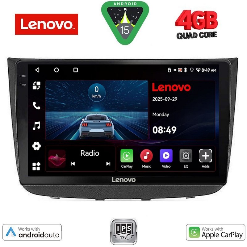 Digital iQ LENOVO LVE 8420_CPAA (10inc) MULTIMEDIA TABLET for MERCEDES VITO - VIANO (W639) mod. 2003-2007