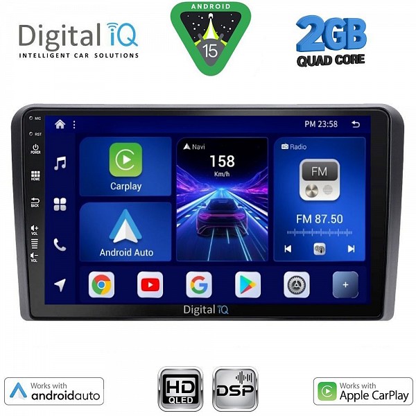DIGITAL IQ BXC 3264_CPAA (9inc) MULTIMEDIA TABLET for IVECO DAILY mod. 2010-2014