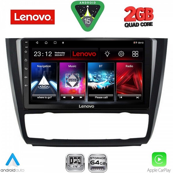 Digital iQ LENOVO LVD 2040_CPA CLIMA (9inc) MULTIMEDIA TABLET for BMW S.1  E81-82-87-88 mod. 2004-2013