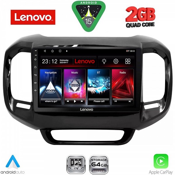 Digital iQ LENOVO LVD 2127_CPA (9inc) MULTIMEDIA TABLET for FIAT TORO mod. 2017-2026