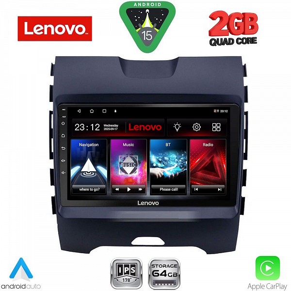 Digital iQ LENOVO LVD 2152_CPA (9inc) MULTIMEDIA TABLET for FORD EDGE mod. 2015>