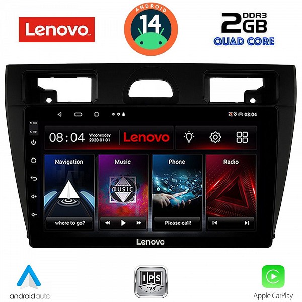 Digital iQ LENOVO LVD 2153BL_CPA (9inc) MULTIMEDIA TABLET for FORD FIESTA mod. 2005-2008 (BLACK)