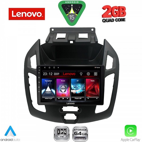 Digital iQ LENOVO LVD 2176_CPA (9inc) MULTIMEDIA TABLET for FORD TRANSIT CONNECT mod. 2013-2018