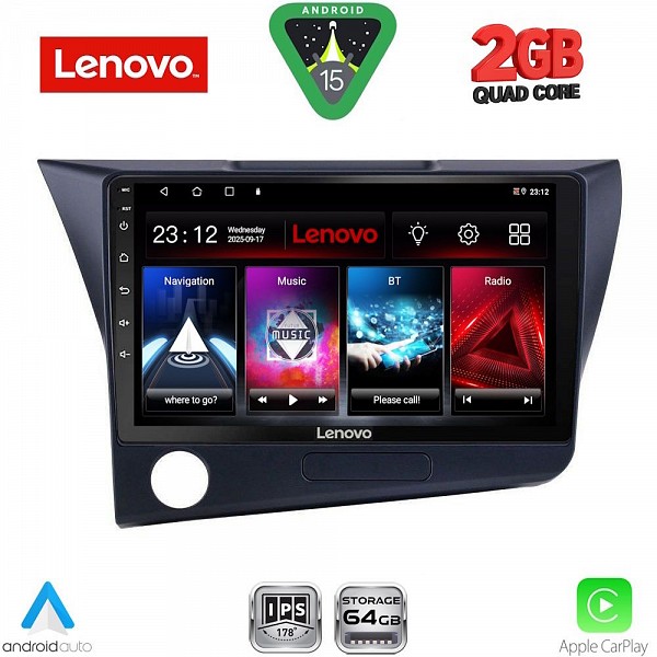 Digital iQ LENOVO LVD 2203_CPA (9inc) MULTIMEDIA TABLET for HONDA CRZ mod. 2010-2016