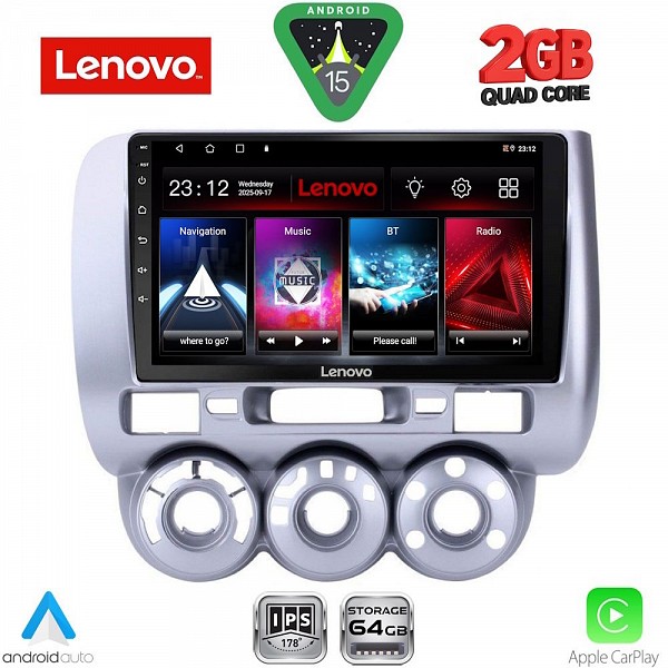 Digital iQ LENOVO LVD 2210_CPA A/C (9inc) MULTIMEDIA TABLET for HONDA JAZZ mod. 2002-2008
