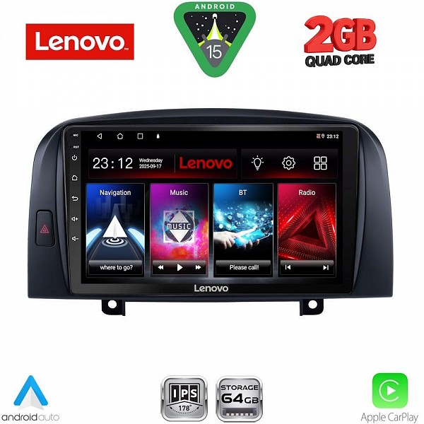 Digital iQ LENOVO LVD 2248_CPA (9inc) MULTIMEDIA TABLET for HYUNDAI  SONATA mod. 2006-2009