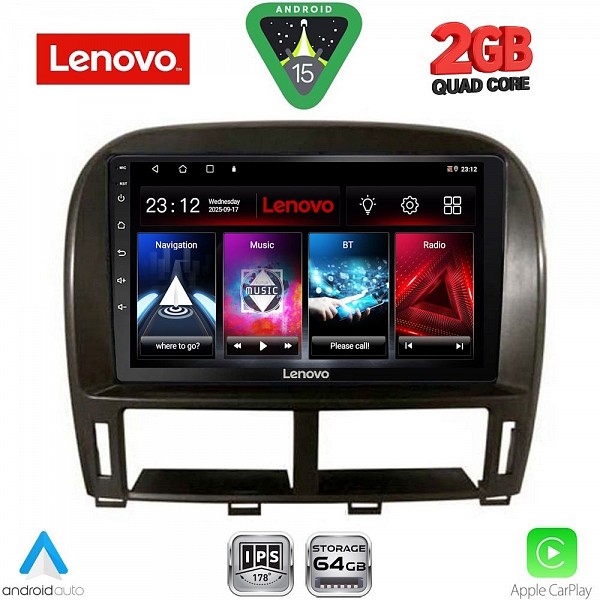 Digital iQ LENOVO LVD 2343_CPA (9inc) MULTIMEDIA TABLET for LEXUS LS 430 ? XF 430 mod. 2000-2006