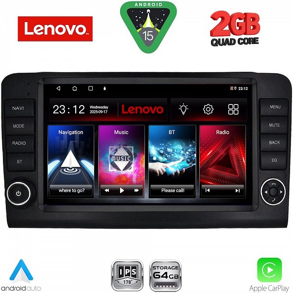 Digital iQ LENOVO LVD 2416_CPA (9inc) MULTIMEDIA TABLET for MERCEDES ML (W164) ? GL (X164) mod. 2005-2011