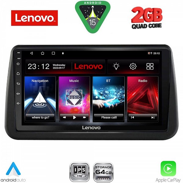 Digital iQ LENOVO LVD 2494_CPA (9inc) MULTIMEDIA TABLET for OPEL MERIVA mod. 2010-2017