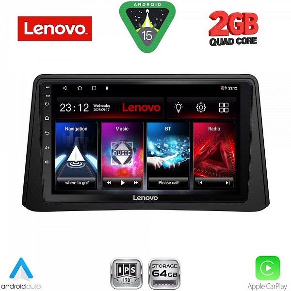 Digital iQ LENOVO LVD 2496_CPA (9inc) MULTIMEDIA TABLET for OPEL MOKKA mod. 2012-2015