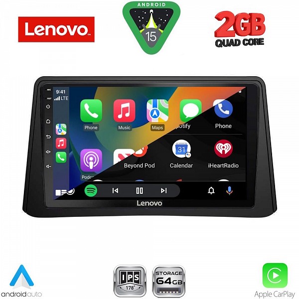 Digital iQ LENOVO LVD 2496_CPA (9inc) MULTIMEDIA TABLET for OPEL MOKKA mod. 2012-2015