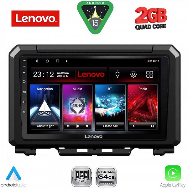 Digital iQ LENOVO LVD 2679_CPA (9inc) MULTIMEDIA TABLET for SUZUKI JIMNY mod. 2017>
