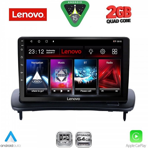 Digital iQ LENOVO LVD 2783_CPA (9inc) MULTIMEDIA TABLET for VOLVO C30 - S40 mod. 2005-2013
