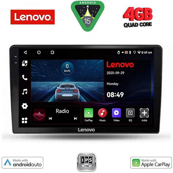 Digital iQ LENOVO LVE 8711A_CPAA (9inc) MULTIMEDIA TABLET for TOYOTA COROLLA VERSO mod. 2000-2004